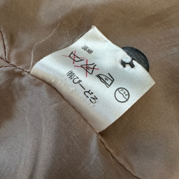 Vintage Japanese Tailored Jacket / Neutral Brown Blazer - Picture 7 of 7